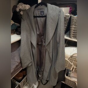 Women’s gray gap trench coat